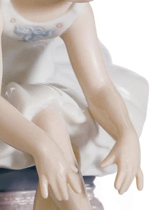 Lladró Little Ballerina I Girl Figurine Sculpture by Lladró at FormFluent