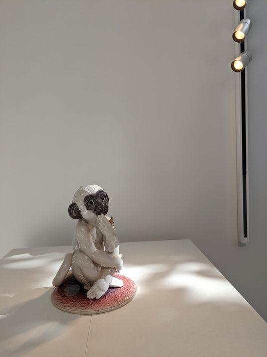 Lladró Little Monkey Figurine FormFluent