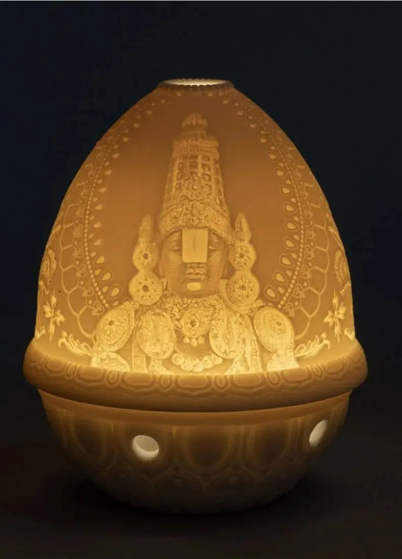 Lladró Lord Balaji (Venkateswara) Lithophane Lighting by Lladró at FormFluent