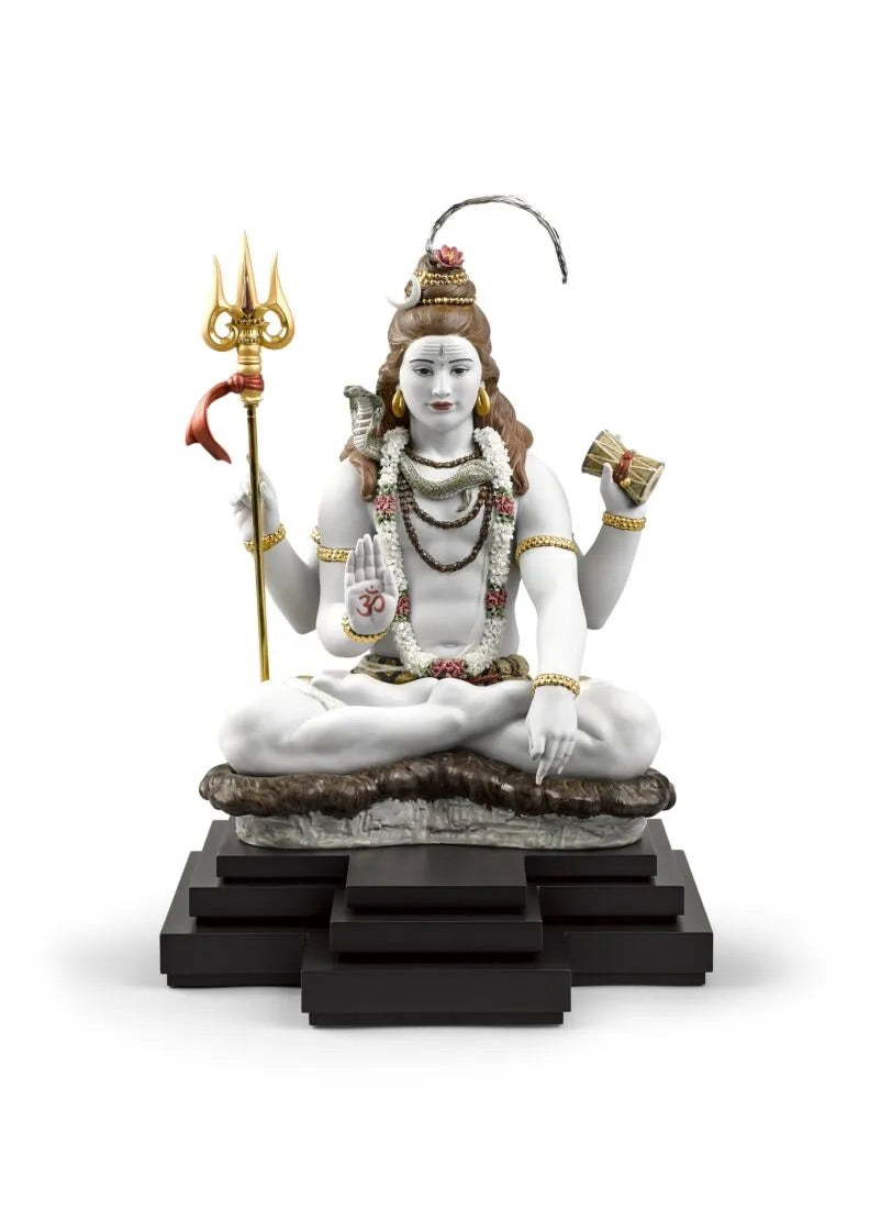 Lladró Lord Shiva Sculpture. Limited Edition FormFluent