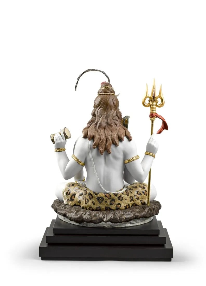 Lladró Lord Shiva Sculpture. Limited Edition FormFluent