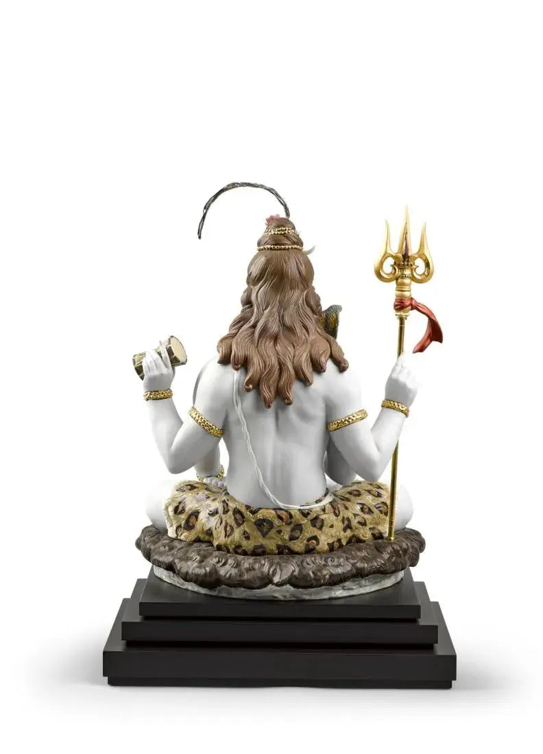 Lladró Lord Shiva Sculpture Limited Edition Sculpture by Lladró at FormFluent