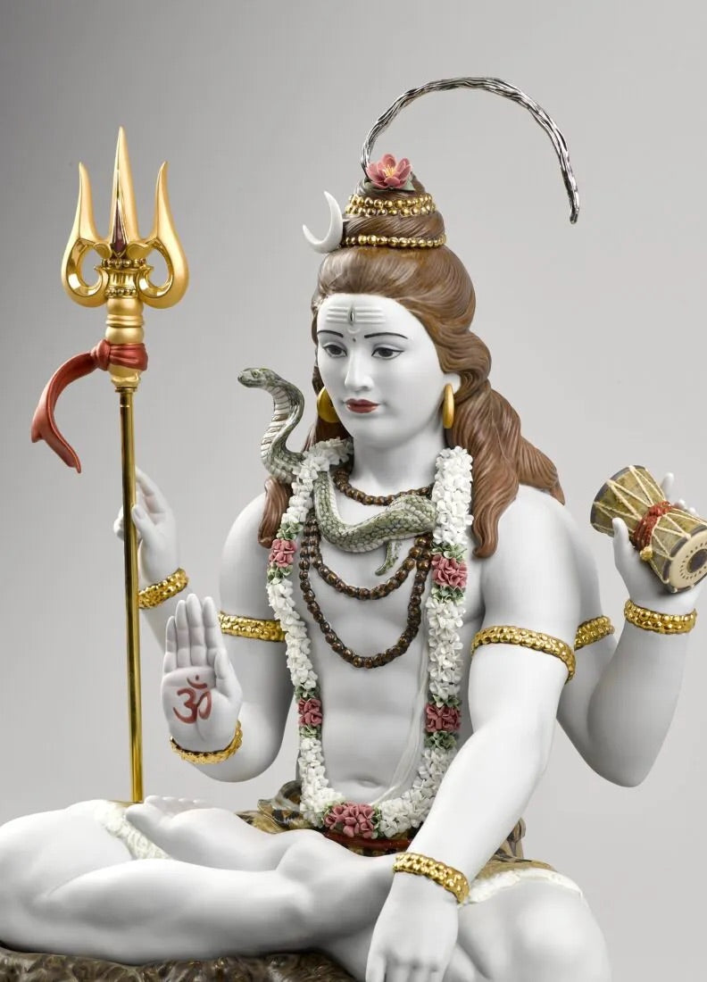 Lladró Lord Shiva Sculpture. Limited Edition FormFluent