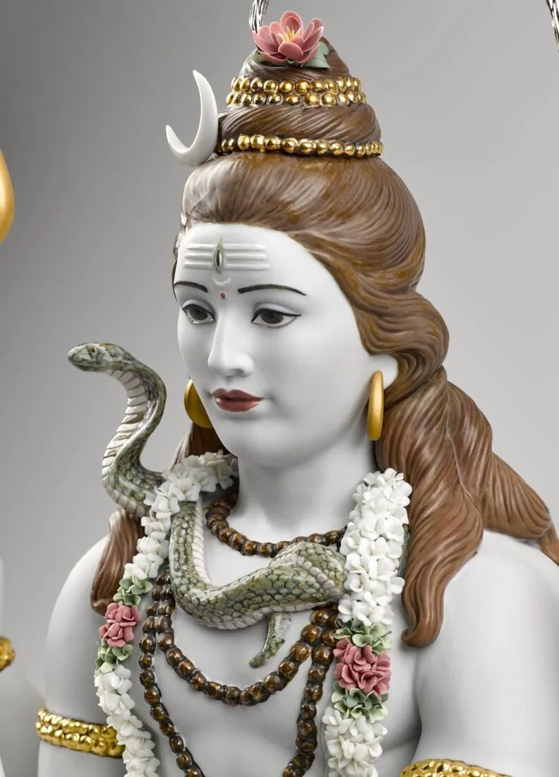 Lladró Lord Shiva Sculpture. Limited Edition FormFluent