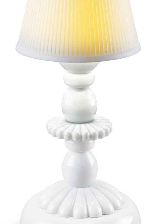 Lladró Lotus Firefly Table Lamp White by Lladró at FormFluent