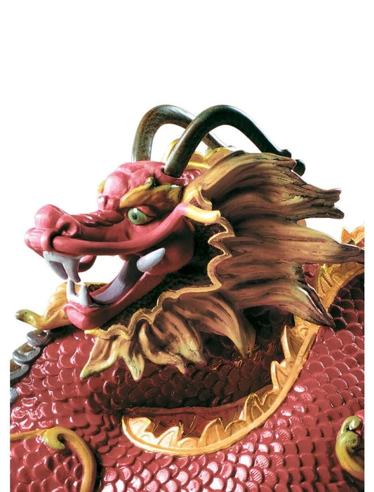 Lladró Majestic Dragon Sculpture by Lladró at FormFluent