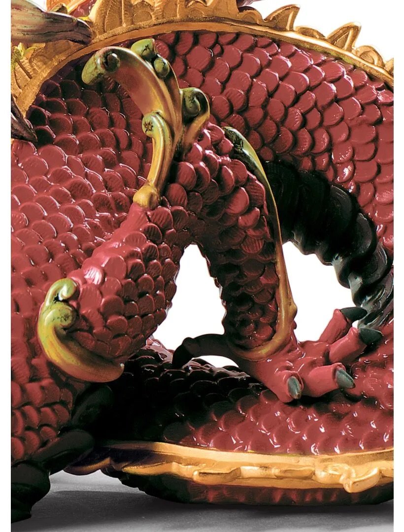 Lladró Majestic Dragon Sculpture FormFluent