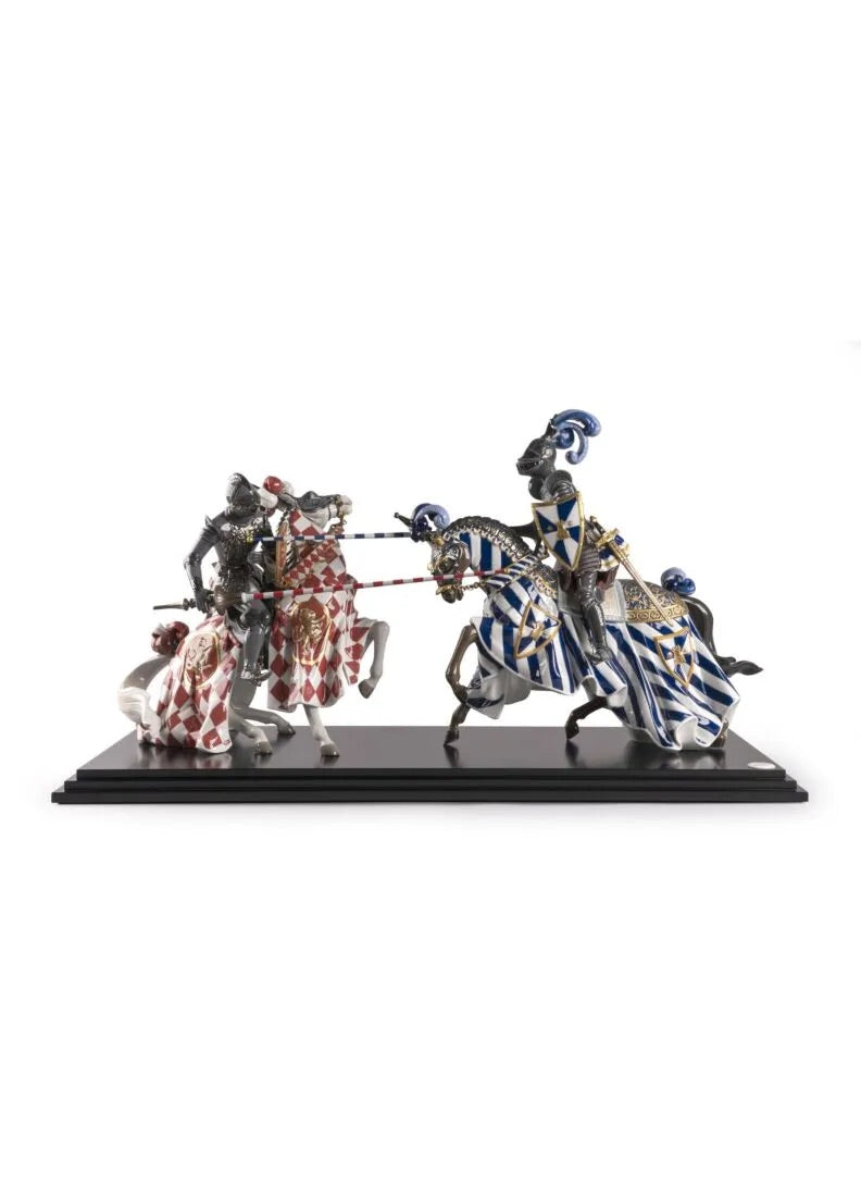Lladró Medieval Tournament Sculpture. Limited Edition FormFluent