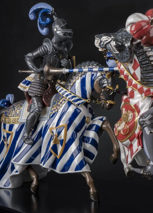 Lladró Medieval Tournament Sculpture. Limited Edition FormFluent