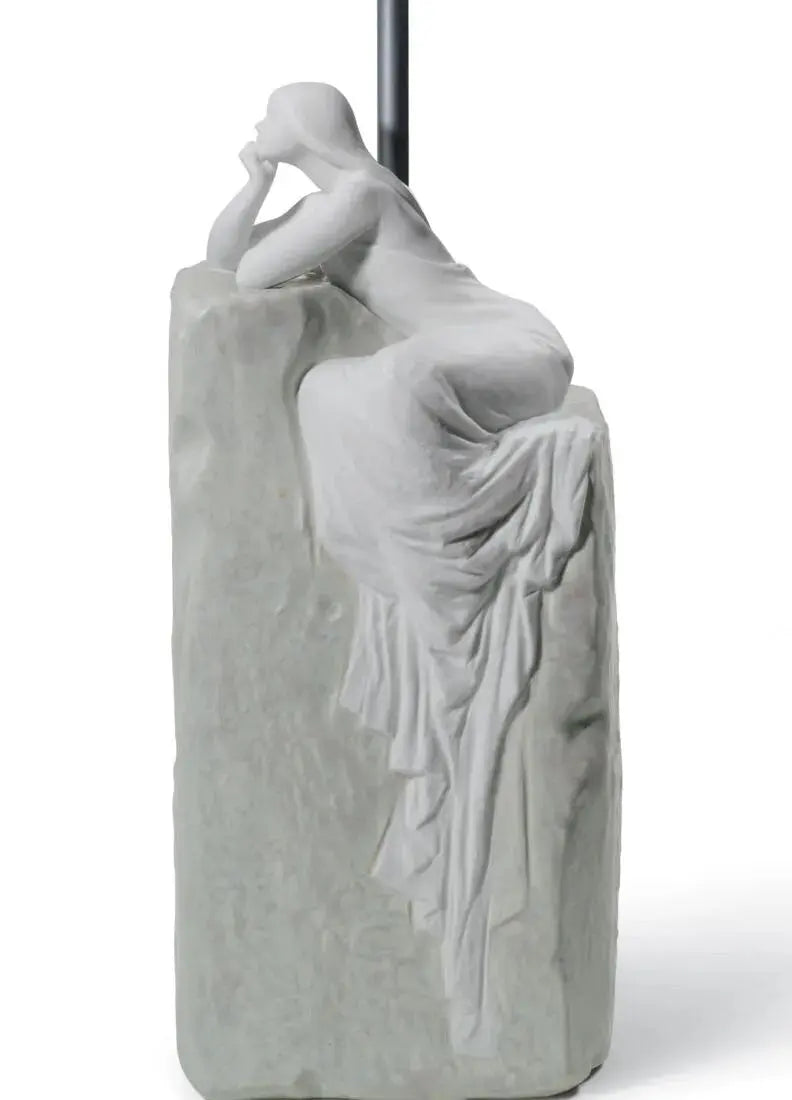 Lladró Meditating Woman II Table Lamp Lighting by Lladró at FormFluent