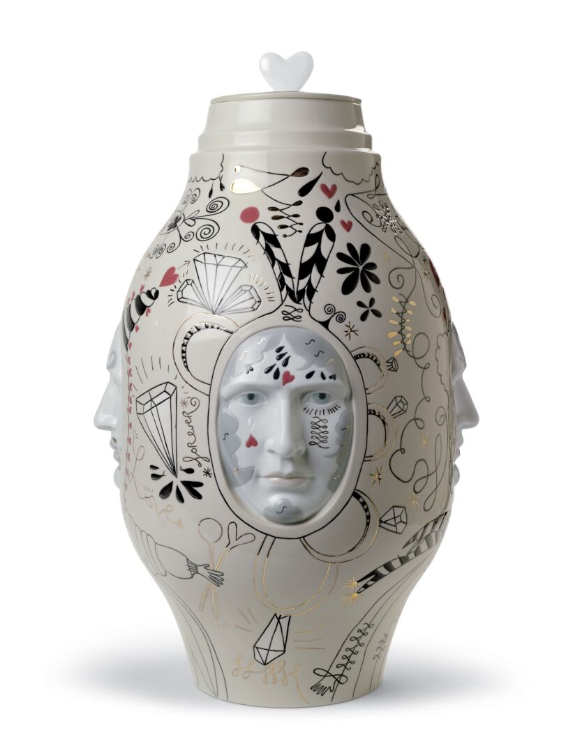 Buy Authentic Lladró Lladró Medium Conversation Vase Limited Edition  - FormFluent Sydney Australia