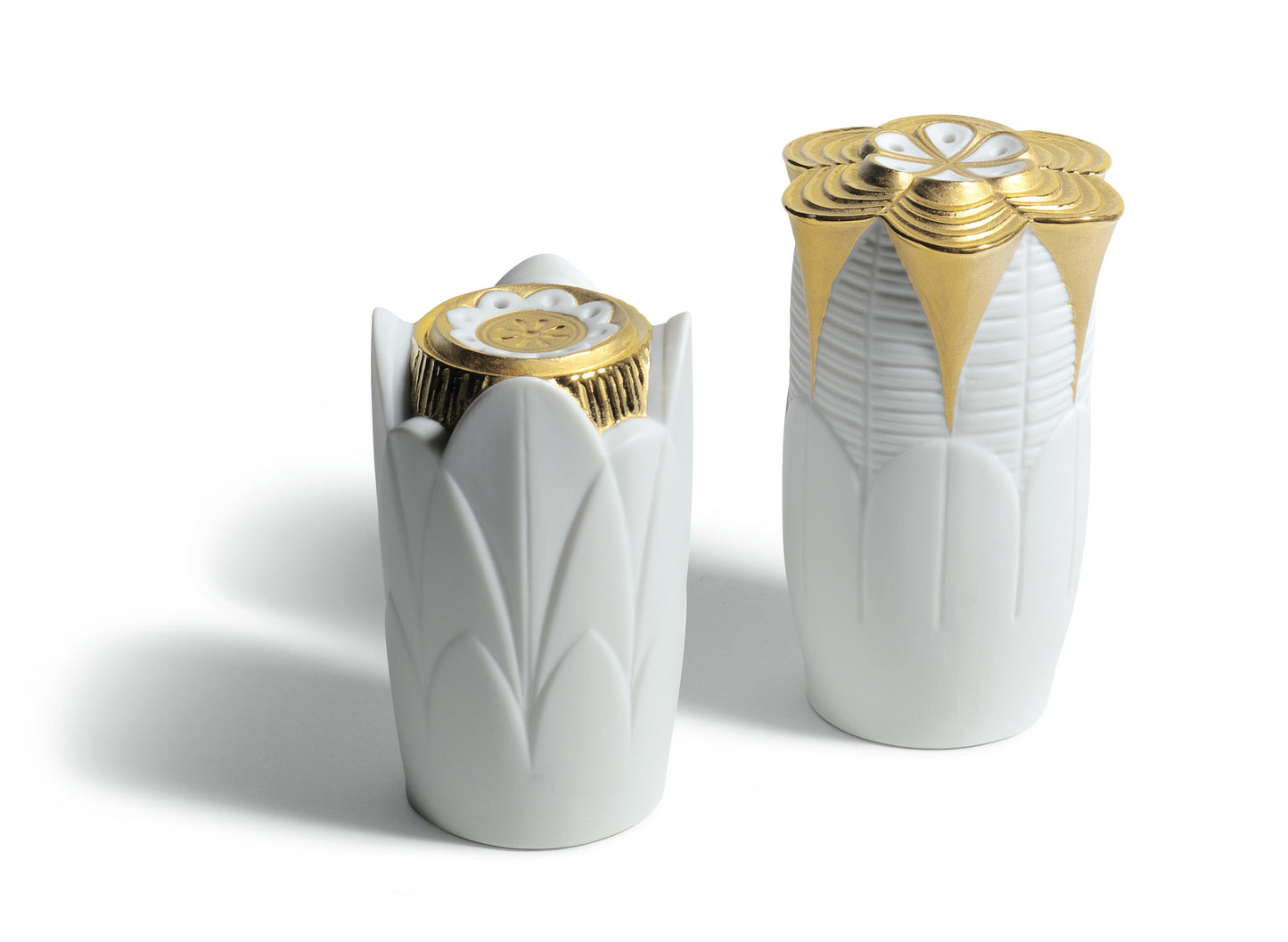Lladró Naturofantastic Salt and Pepper Shakers Set FormFluent