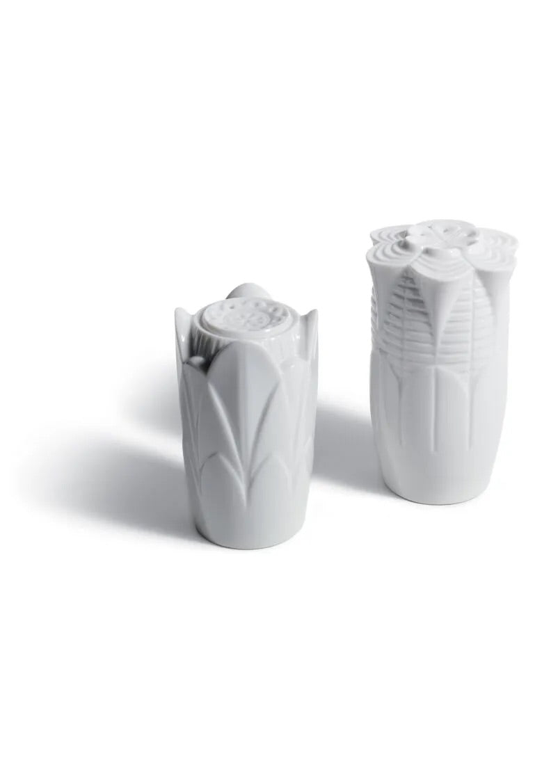 Lladró Naturofantastic Salt and Pepper Shakers Set FormFluent