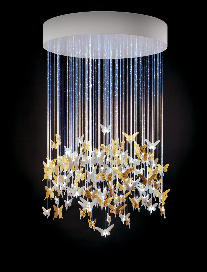 Lladró Lladró Niagara Chandelier 1.35m  - FormFluent Sydney Australia