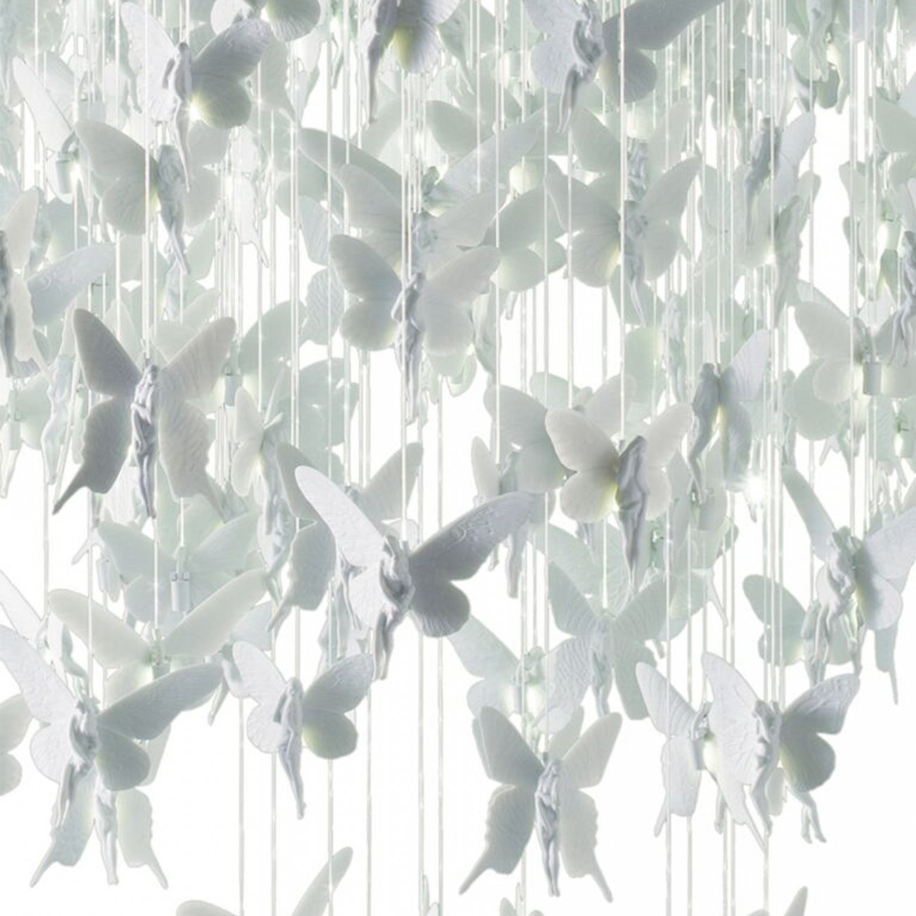 Buy Authentic Lladró Lladró Niagara Chandelier 1.35m  - FormFluent Sydney Australia