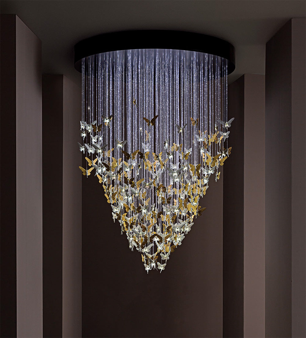 Buy Authentic Lladró Lladró Niagara Chandelier 2m  - FormFluent Sydney Australia