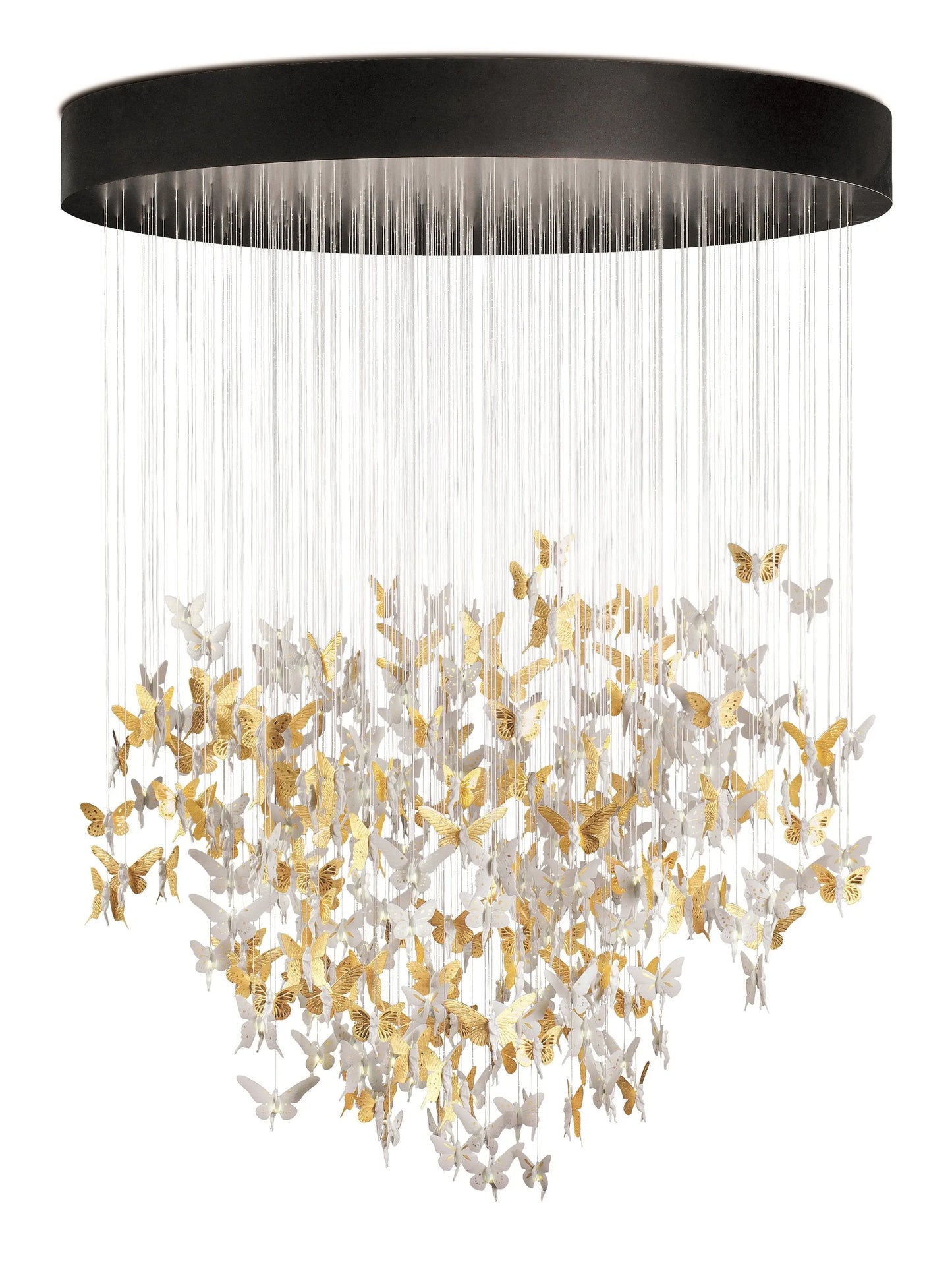Lladró Niagara Chandelier 2m by Bodo Sperlein Lighting by Lladró at FormFluent