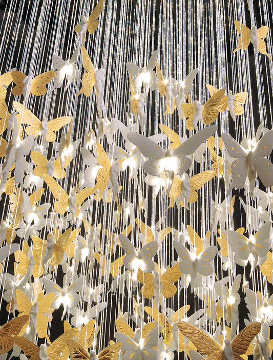 Lladró Lladró Niagara Chandelier 2m - FormFluent Sydney Australia