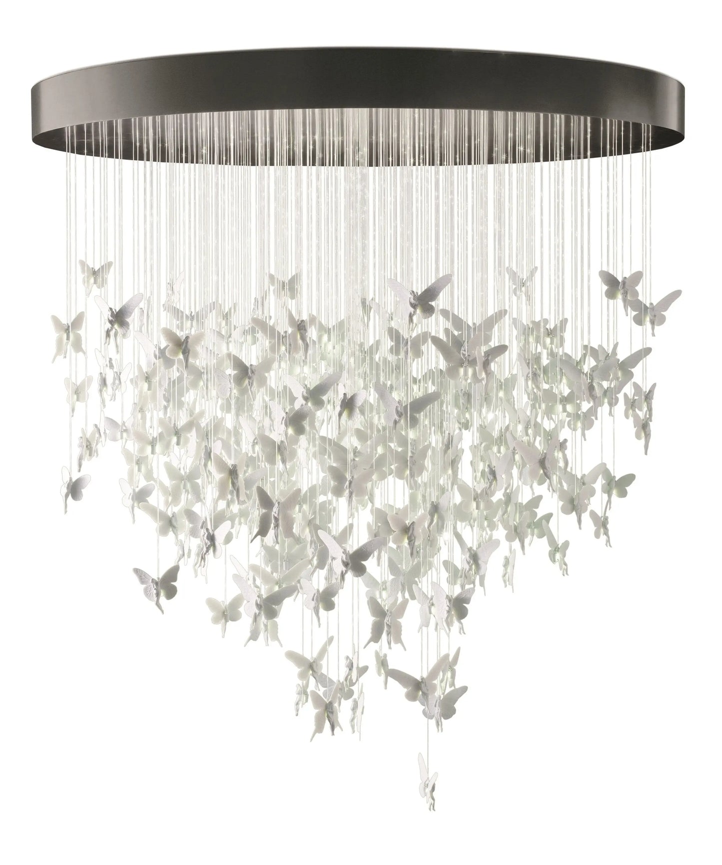Lladró Niagara Chandelier 2m by Bodo Sperlein Lighting by Lladró at FormFluent