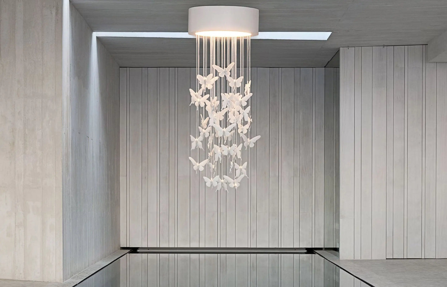Lladró Niagara Chandelier 60cm by Bodo Sperlein Lighting by Lladró at FormFluent