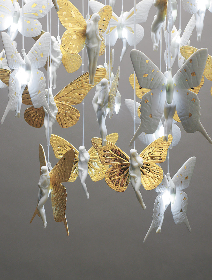 Lladró Lladró Niagara Chandelier 60cm  - FormFluent Sydney Australia