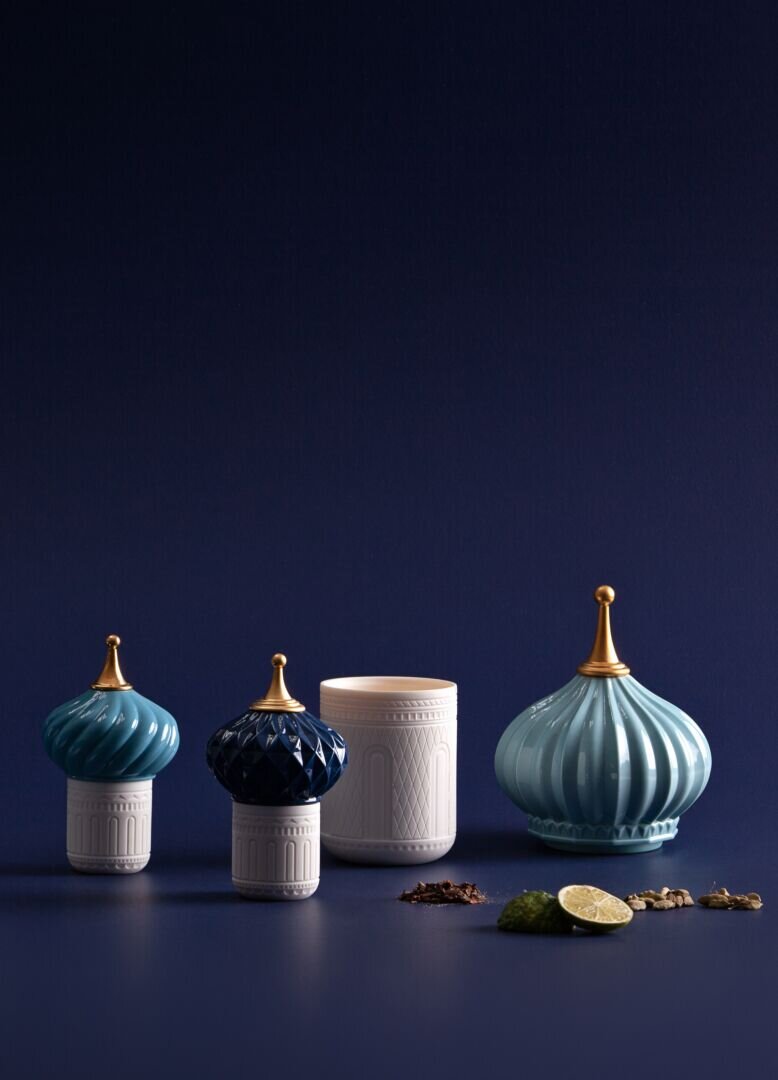 Lladró North Tower Candle 1001 Lights - Unbreakable Spirit Scent by Lladró at FormFluent