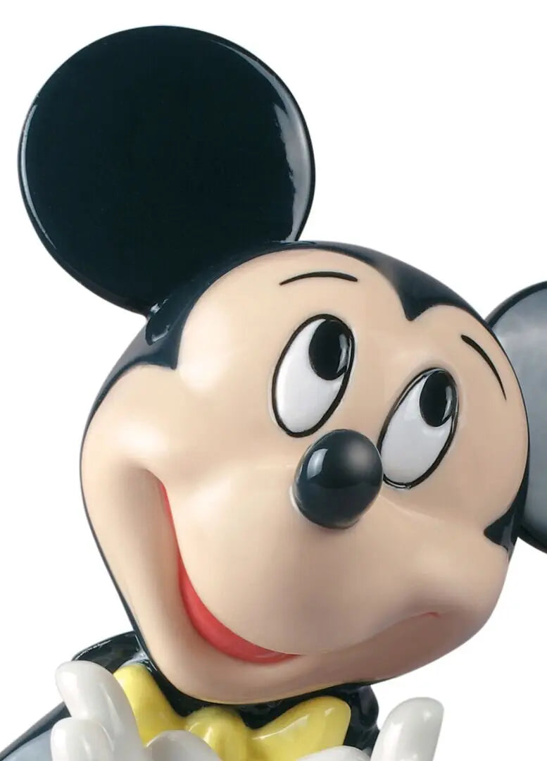 Lladró Official Disney Mickey Mouse Sculpture Sculpture by Lladró at FormFluent