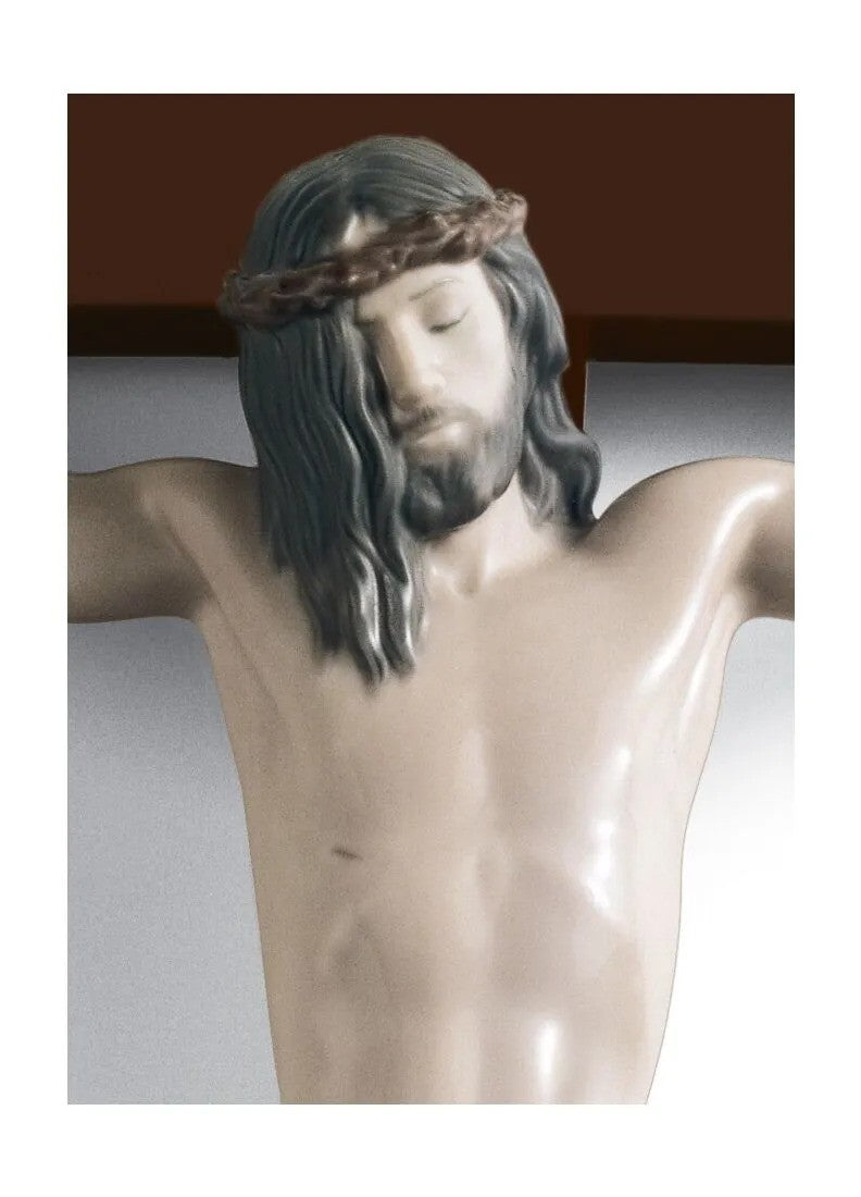 Lladró Our Saviour Crucifix Figurine Wall Art FormFluent
