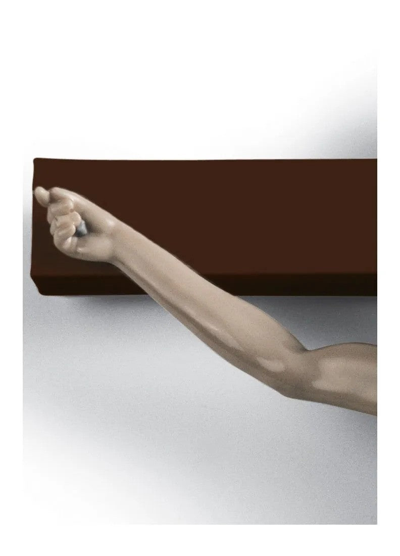 Our Saviour Crucifix Figurine Wall Art by Lladró at FormFluent