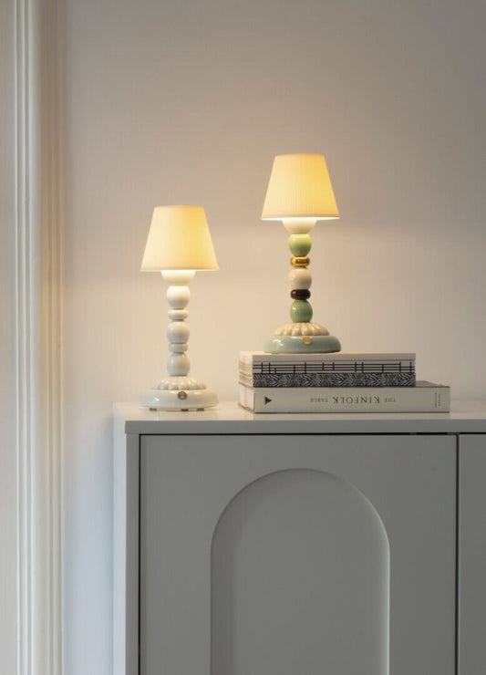 Lladró Palm Firefly Table Lamp White by Lladró at FormFluent