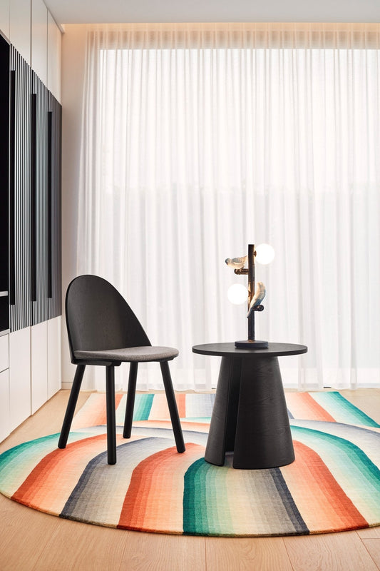 Lladró Parrot Party Table Lamp Black Lighting by Lladró at FormFluent