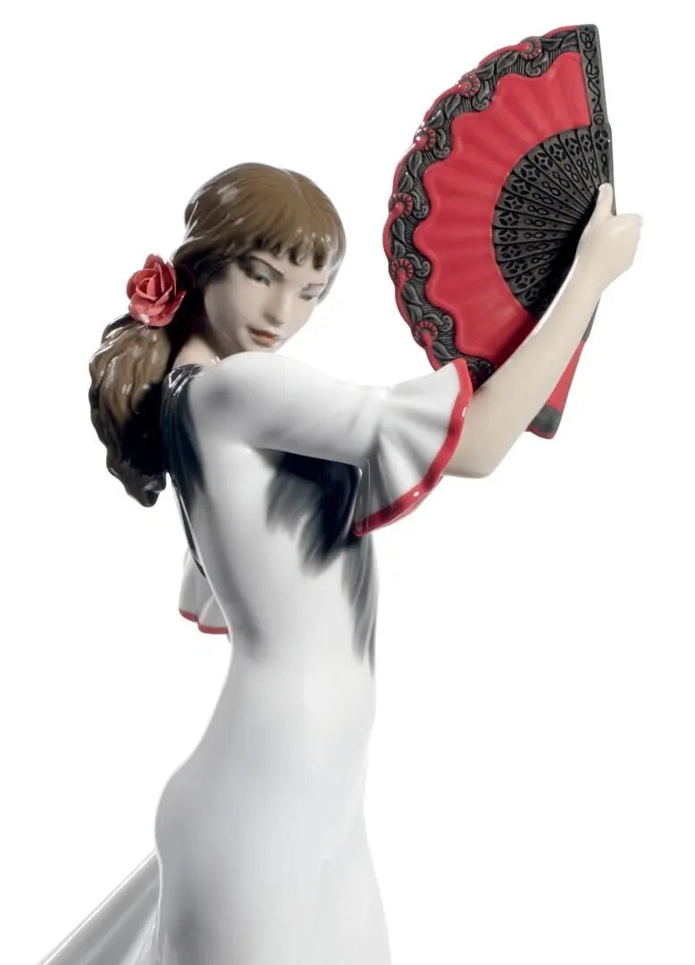 Lladró Passion and Soul Flamenco Woman Figurine (60th Anniversary) Sculpture by Lladró at FormFluent