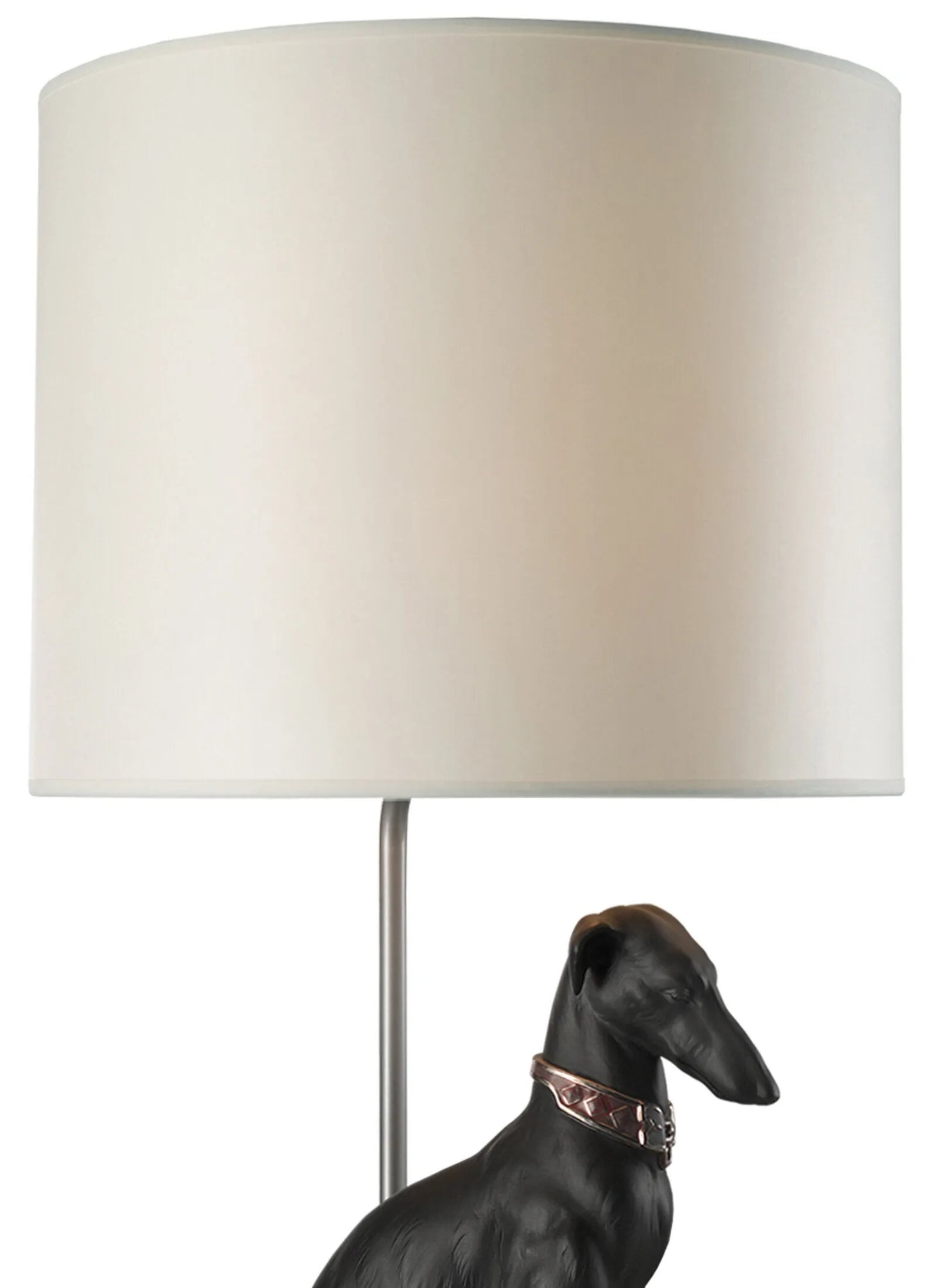 Attentive and Pensive Greyhound Lamps