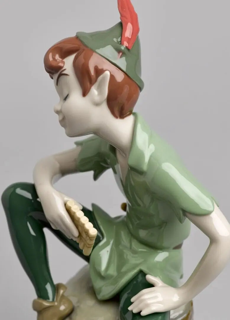Lladró Official Disney Peter Pan Sculpture Sculpture by Lladró at FormFluent