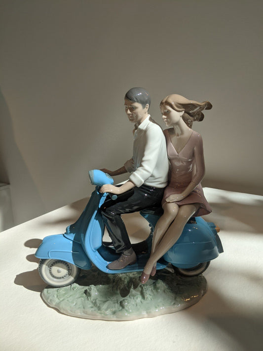Lladró Riding with You Couple Figurine by Lladró at FormFluent