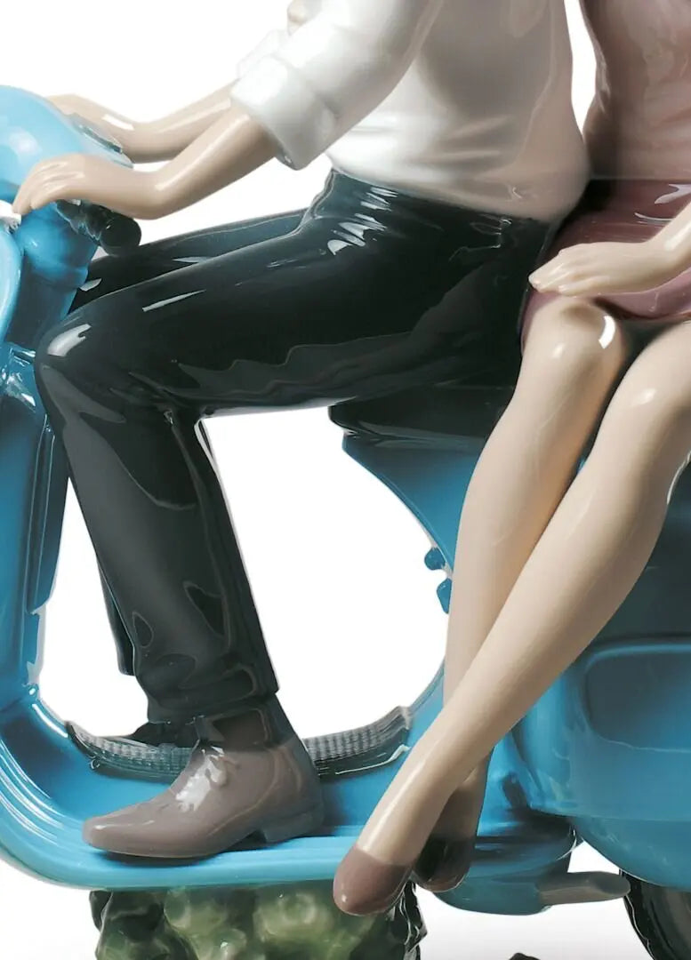 Lladró Riding with You Couple Figurine Sculpture by Lladró at FormFluent