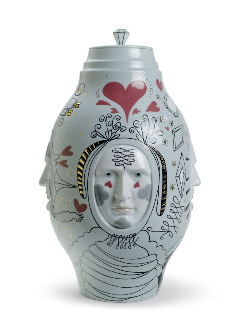 Buy Authentic Lladró Lladró Small Conversation Vase Limited Edition - FormFluent Sydney Australia