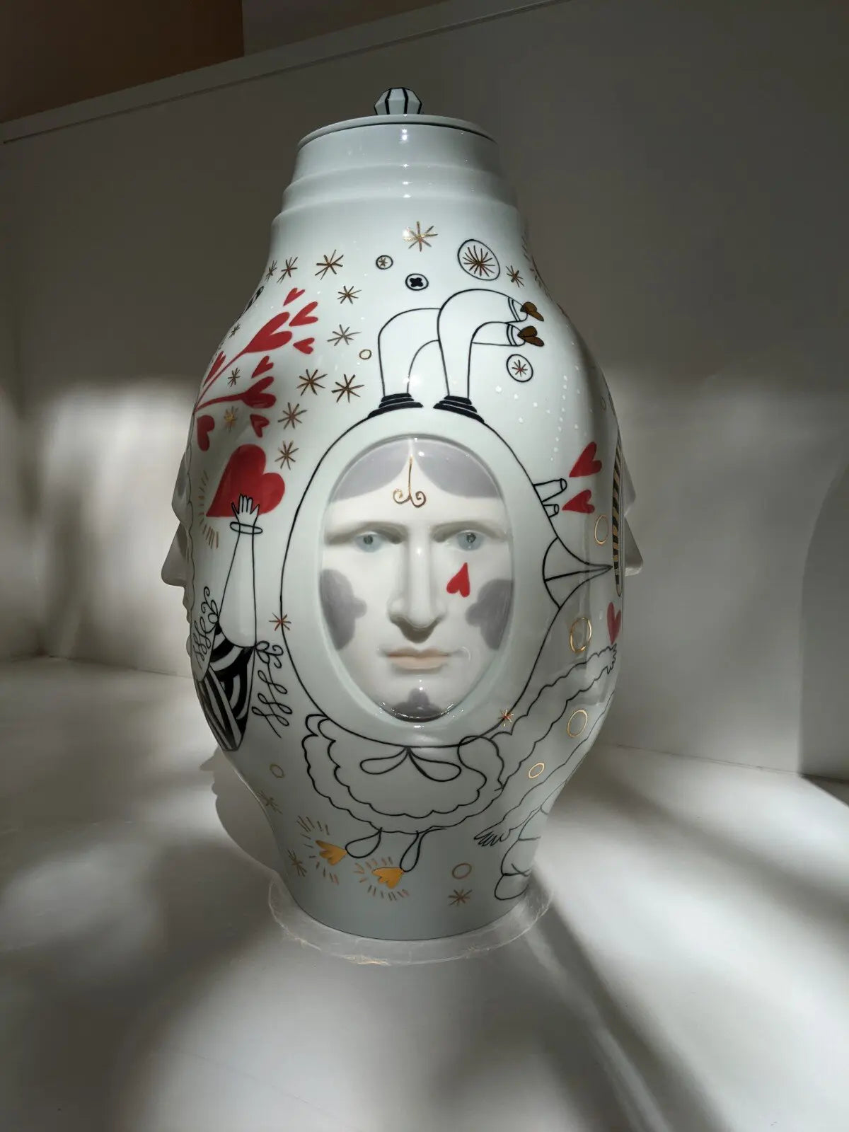 Lladró Small Conversation Vase Limited Edition Vase by Lladró at FormFluent