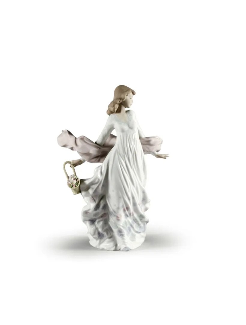 Spring Splendor Woman Figurine