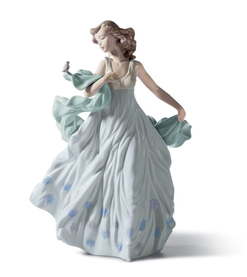 Summer Serenade Woman figurine