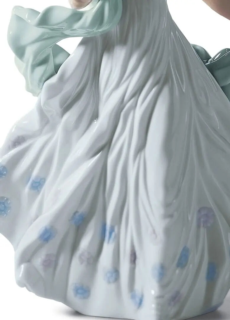 Lladró Summer Serenade Woman Figurine Sculpture by Lladró at FormFluent