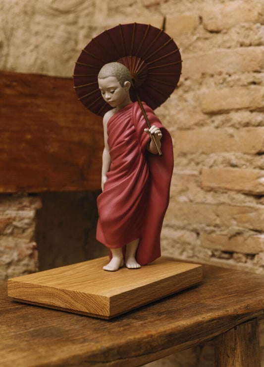 Sun Path Monk Figurine
