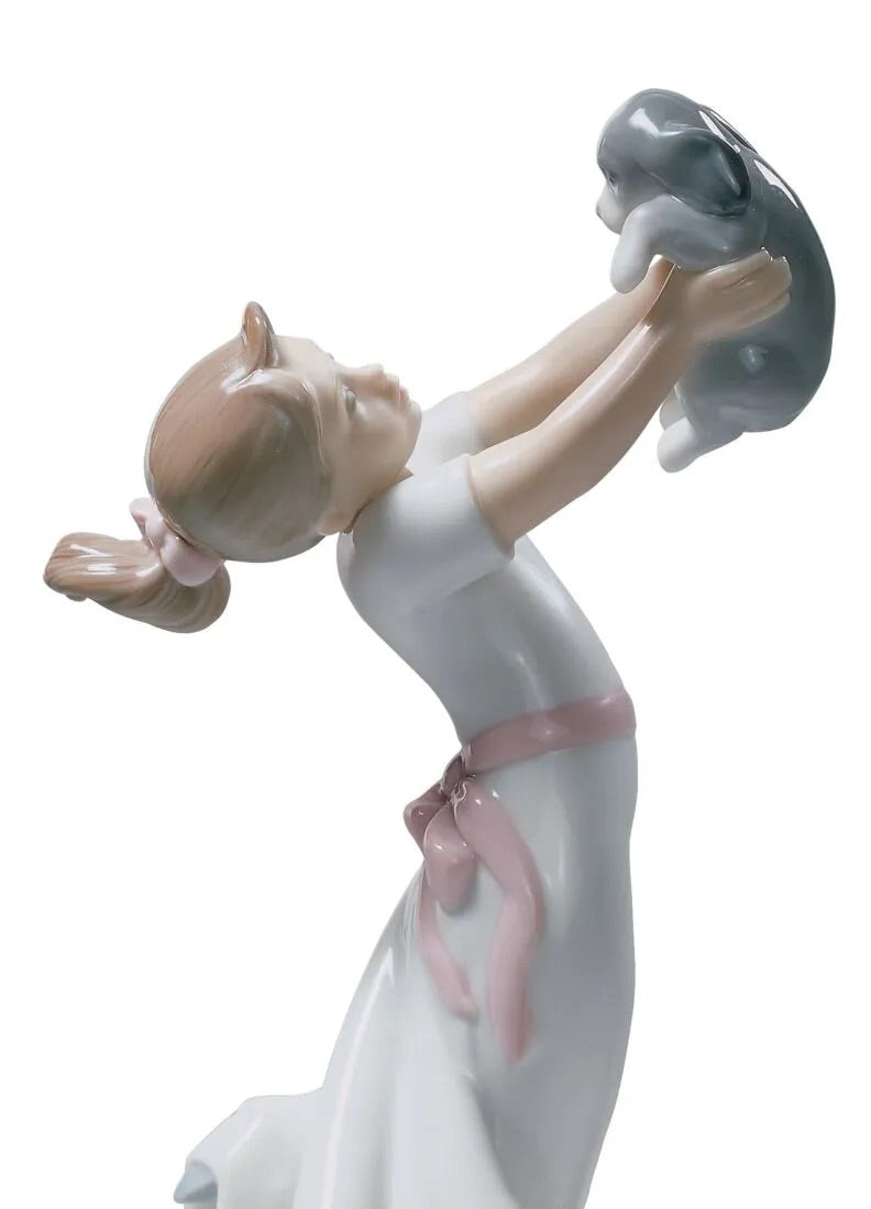 Lladró The Best of Friends Girl and Dog Figurine   FormFluent