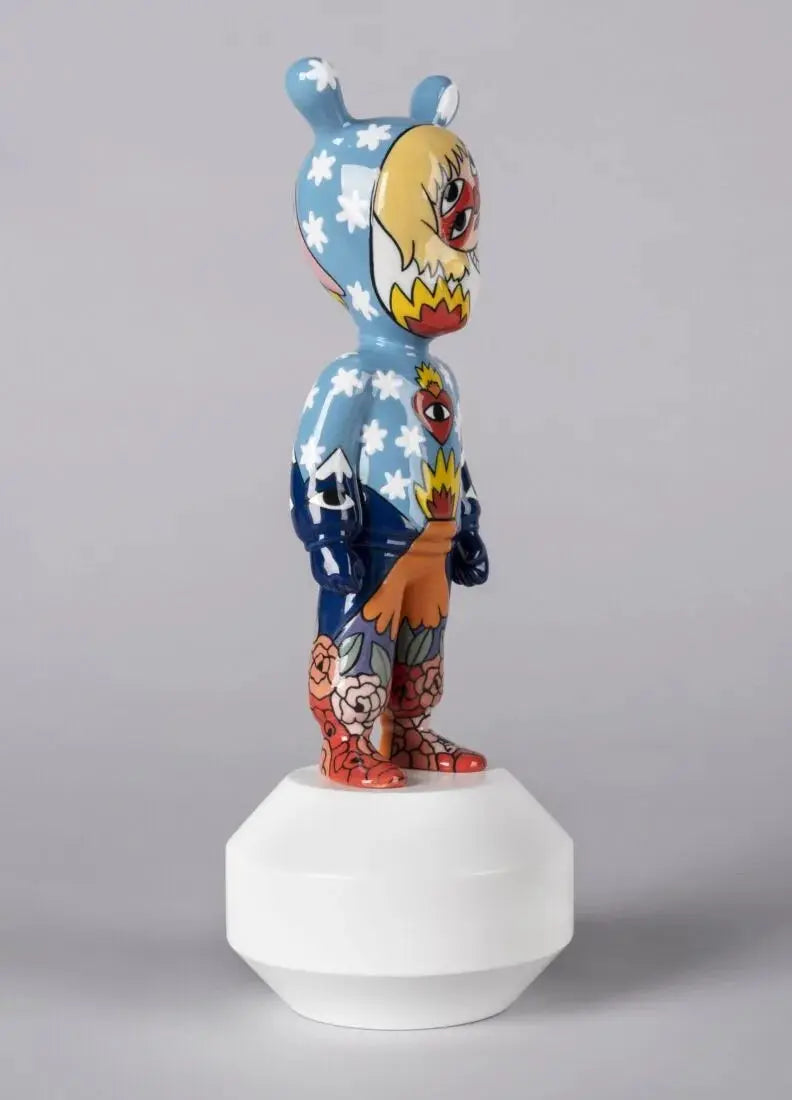Lladró The Guest by Ricardo Cavolo Small Model Numbered Edition Sculpture by Lladró at FormFluent