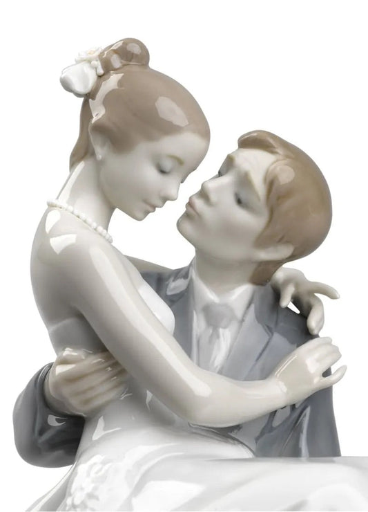 Lladró The Happiest Day Couple Figurine by Lladró at FormFluent