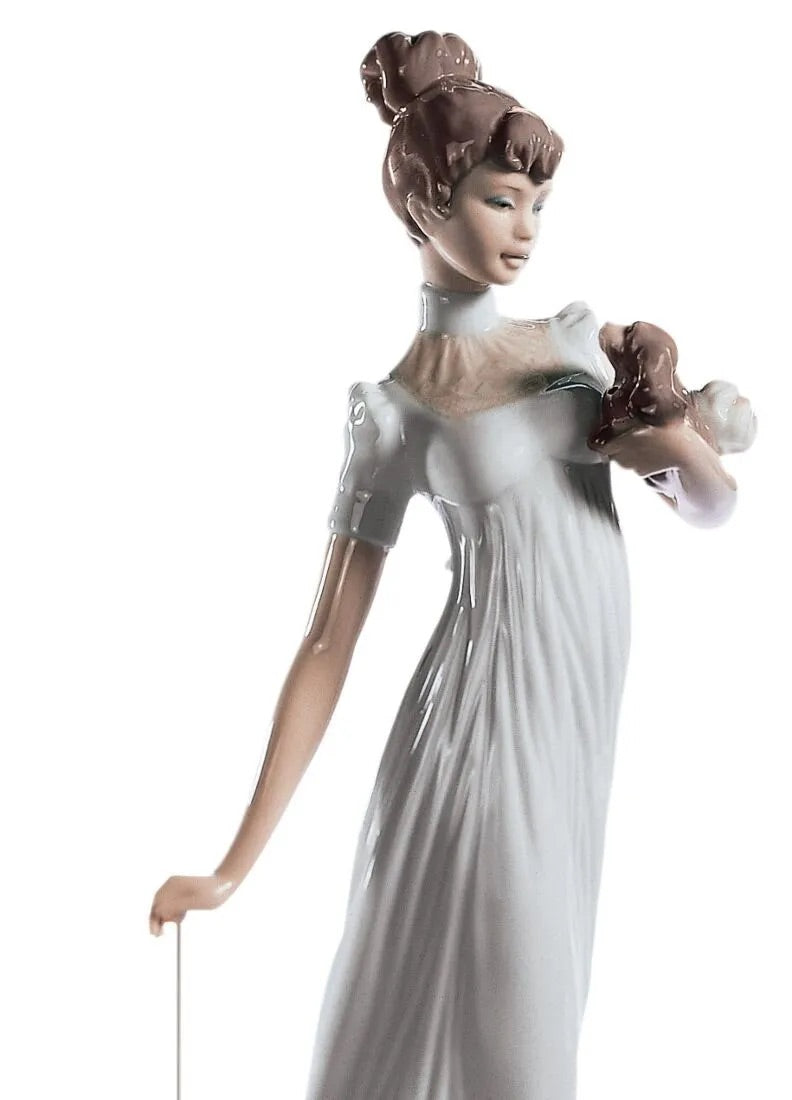 Traveling Companions Woman Figurine