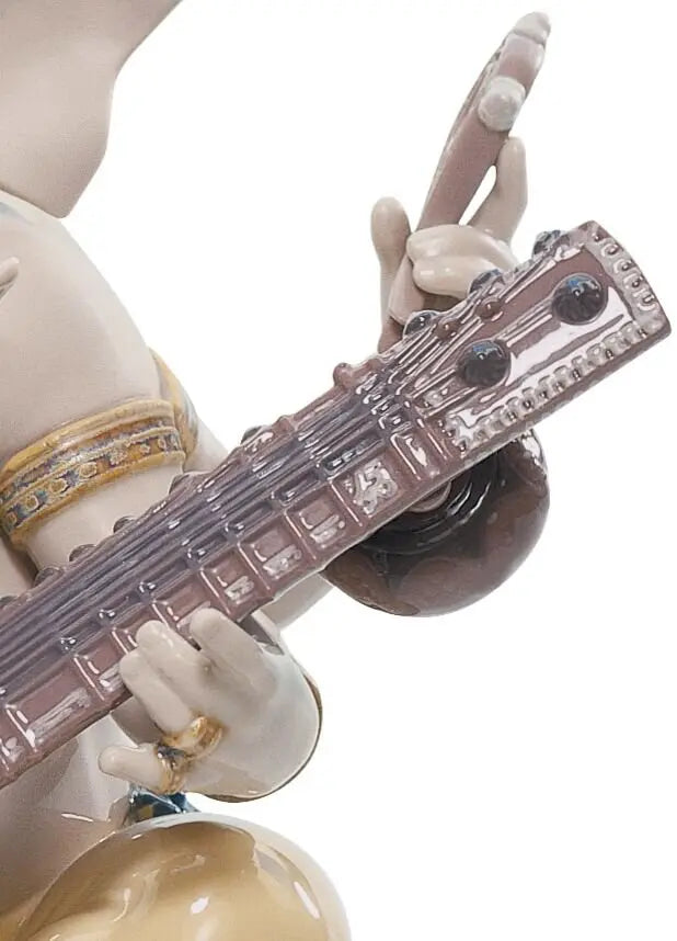 Lladró Veena Ganesha Figurine Sculpture by Lladró at FormFluent