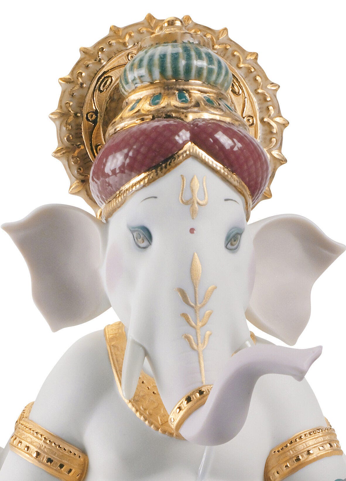Buy Authentic Lladró Lladró Veena Ganesha Figurine Limited Edition Sculpture - FormFluent Sydney Australia