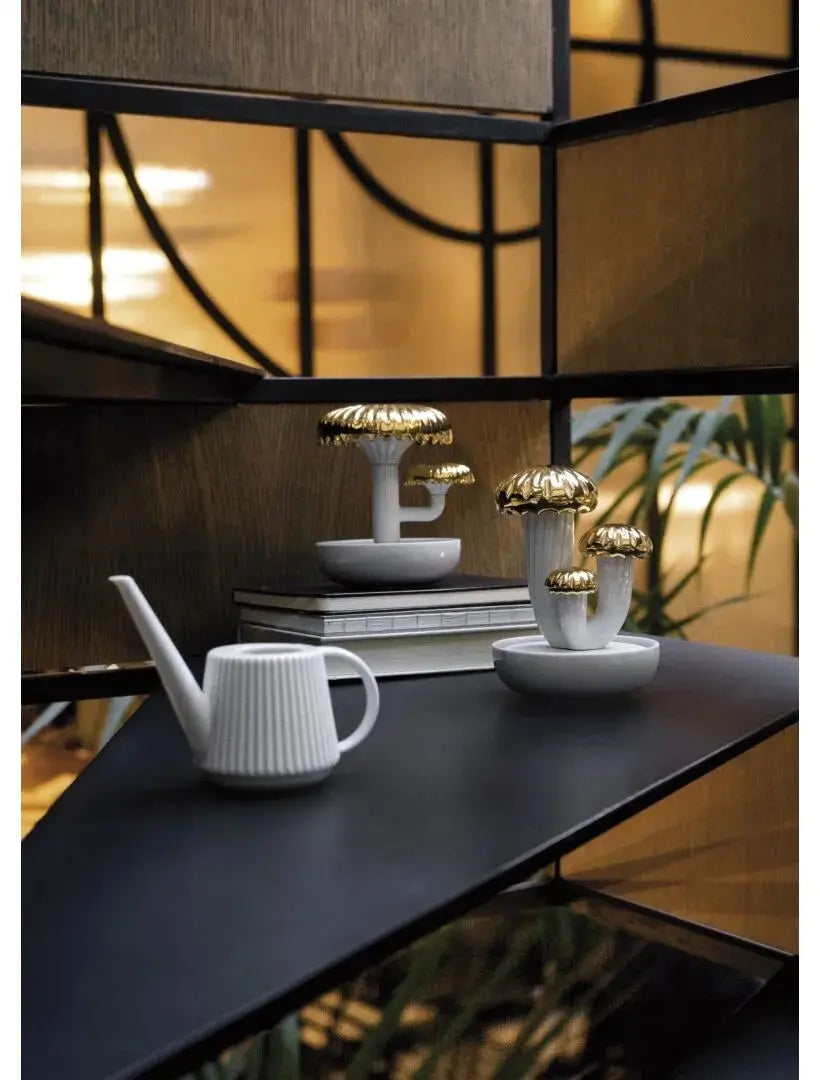 Lladró Watering Can - White - Botanica Fragrance Collection Sculpture by Lladró at FormFluent