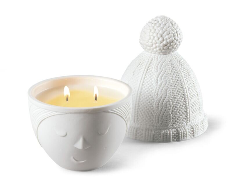 Lladró Winter Lee Candle (Sweet Memories Scent) - FormFluent Sydney Australia